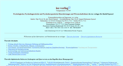 Desktop Screenshot of iec-verlag.de